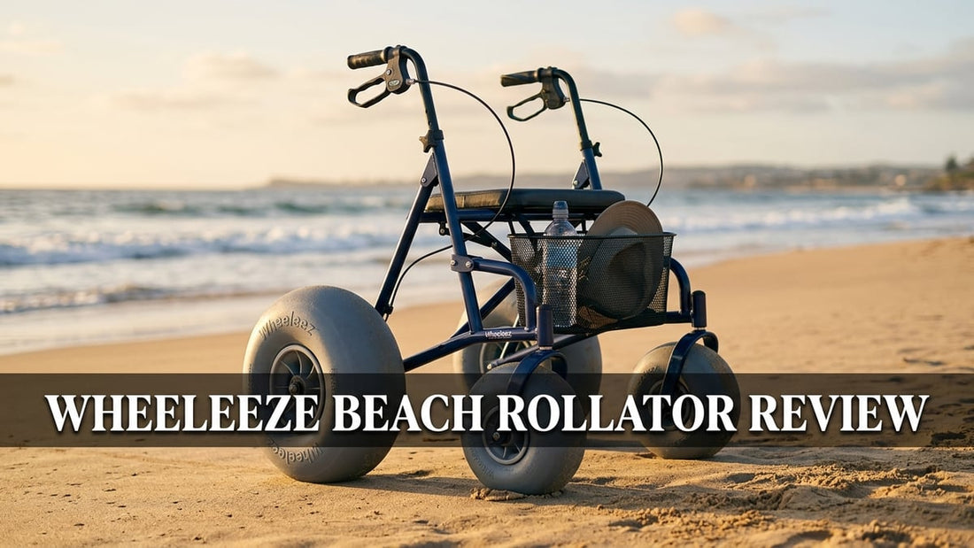 Wheeleez Beach Rollator Review - Peak Primal Wellness