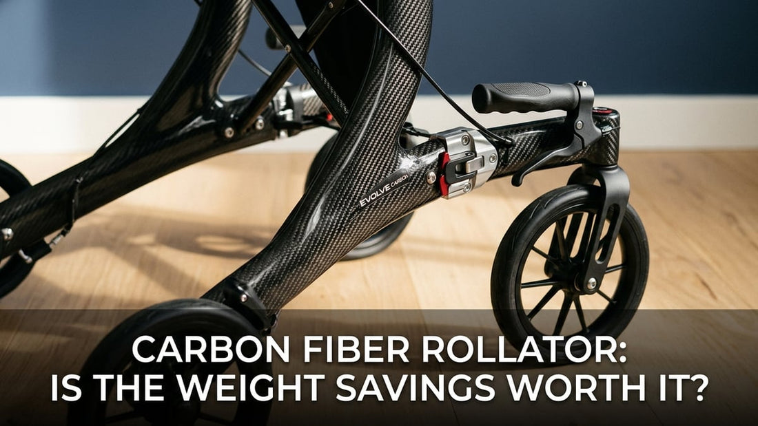 Carbon Fiber Rollator: Is the Weight Savings Worth It? - Peak Primal Wellness