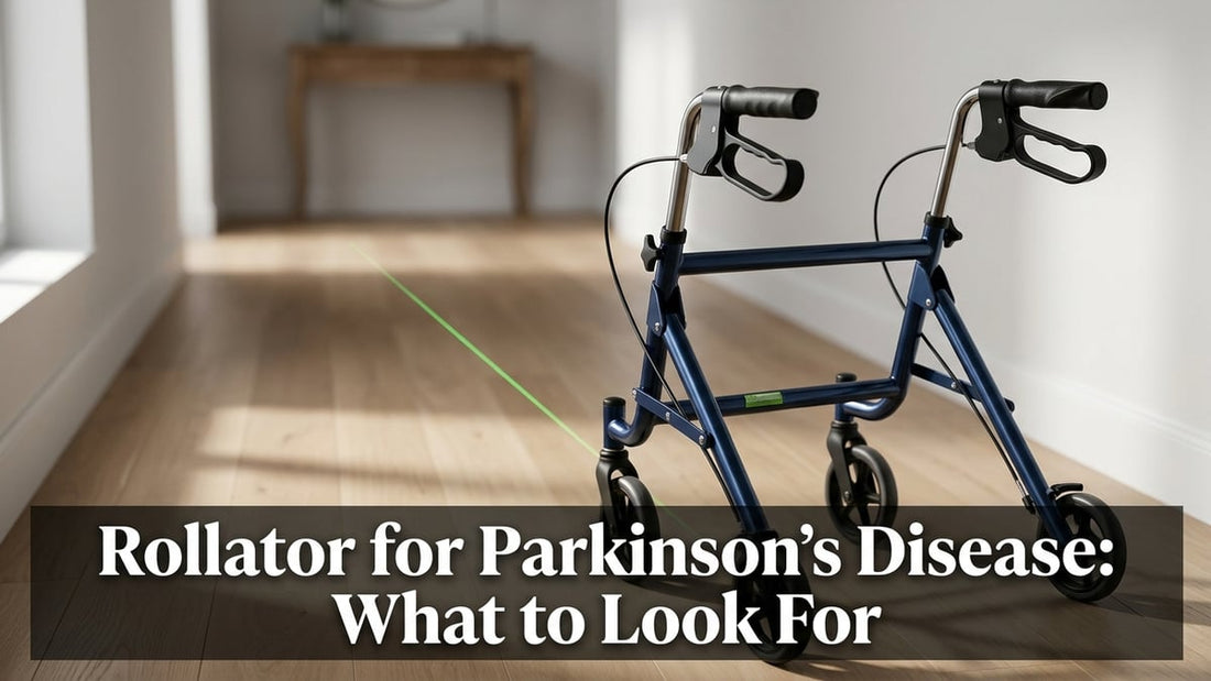 Rollator for Parkinson's Disease: What to Look For - Peak Primal Wellness