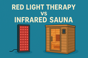 Red Light Therapy vs Infrared Sauna - Peak Primal Wellness