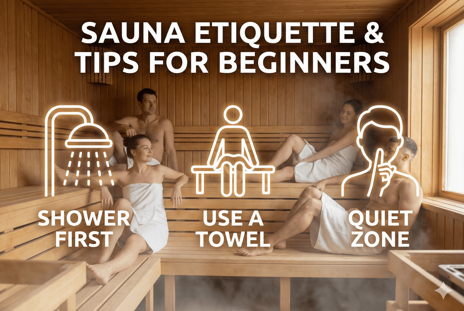 Sauna Etiquette and Tips for Beginners - Peak Primal Wellness