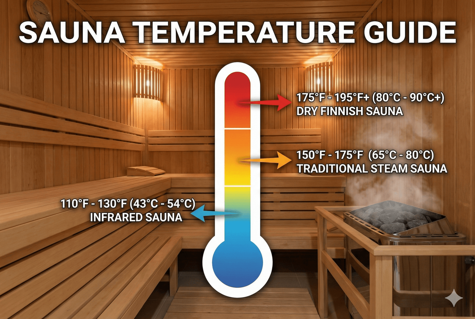 Sauna Temperature Guide: How Hot Should Different Saunas Be? - Peak Primal Wellness