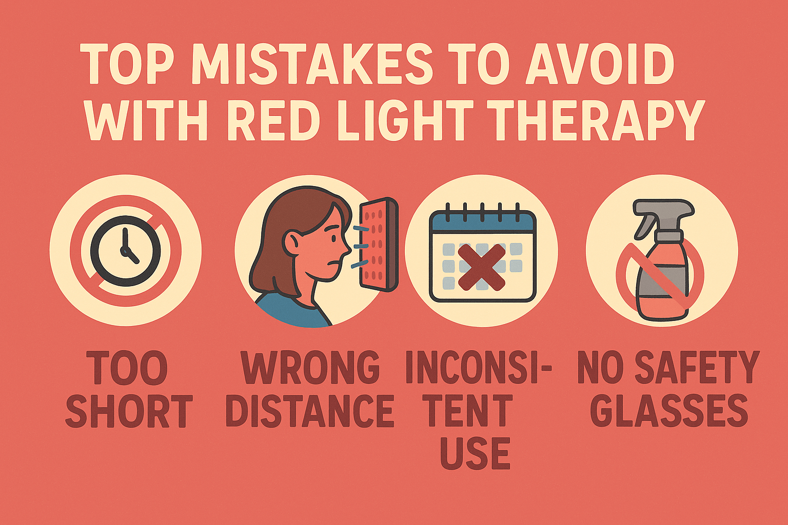 Top Mistakes To Avoid With Red Light Therapy - Peak Primal Wellness