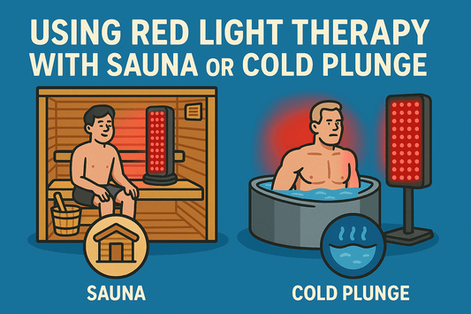 Using Red Light Therapy With Sauna or Cold Plunge - Peak Primal Wellness