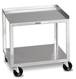 Amrex Mobile Stand - Stainless Steel - 2-shelf -  product_vendor - Peak Primal Wellness
