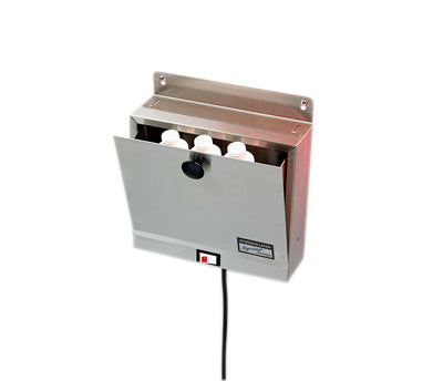 Chattanooga 8 ounce gel warmer, 3 bottle capacity, TM-1 table mounted