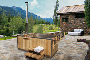 Dundalk LeisureCraft Starlight Wood Burning Hot Tub -  product_vendor - Peak Primal Wellness
