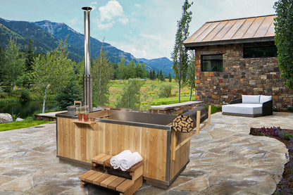 Dundalk LeisureCraft Starlight Wood Burning Hot Tub -  product_vendor - Peak Primal Wellness