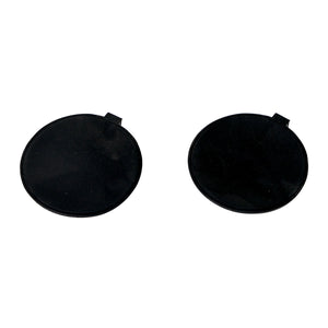 Chattanooga conductive rubber carbon electrode, 3" diameter, Black, 2/case -  product_vendor - Peak Primal Wellness