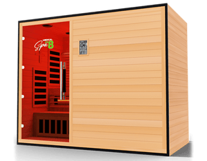 Medical Breakthrough Commercial Spa 488 4 - 5 Person Infrared Sauna with Red Light Therapy -  product_vendor - Peak Primal Wellness