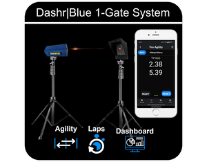 Dashr 1-Gate System Timing System for Athletic Performance Testing