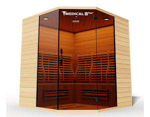 Medical Breakthrough 8 Ultra 3 - 4 Person Full Spectrum Infrared Sauna - 13 Heaters, 6 - Person Capacity, Hemlock -  product_vendor - Peak Primal Wellness