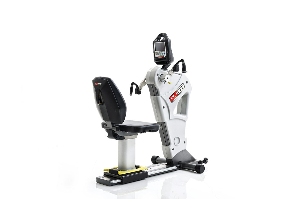 SciFit PRO1000 Upper Body Exerciser, Adjustable Cranks, Fixed Height Seat, Bariatric