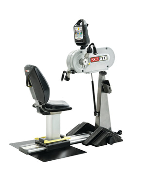 SciFit PRO1 Upper Body Exerciser, Adjustable Tilt Head and Cranks, Wheelchair Platform, Standard Seat