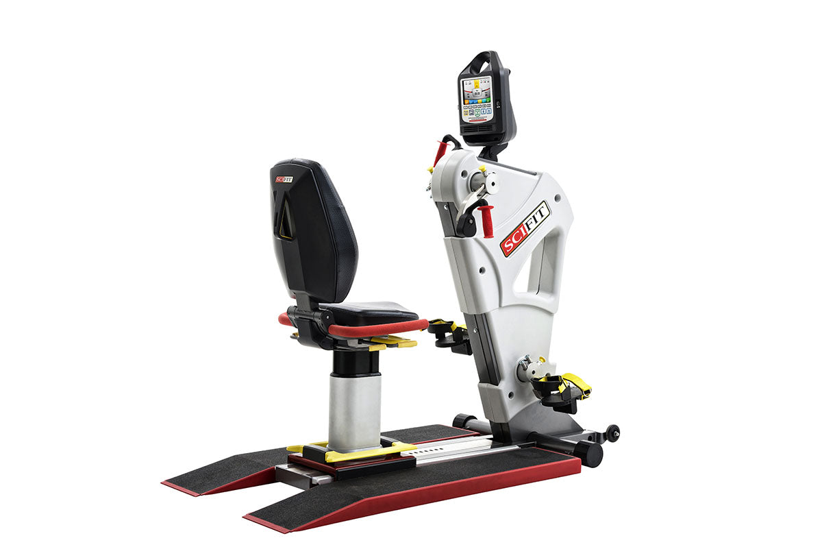 SciFit IF PRO2 Total Body Exerciser, Low Boots, Wheelchair Ramp, Premium Seat