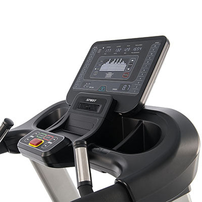 Spirit, CT850 Treadmill, 84" x 35" x 57"