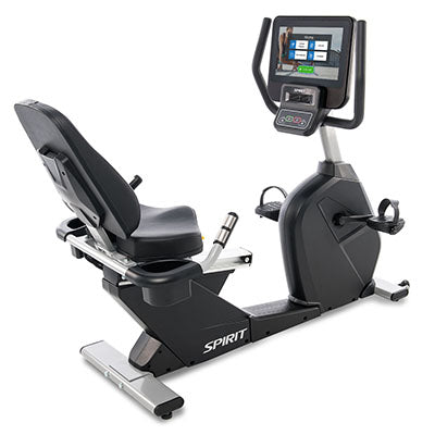 Spirit Spirit, CR800ENT Recumbent Bike, 57" x 30" x 51"