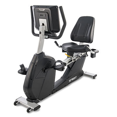 Spirit, CR800ENT Recumbent Bike, 57" x 30" x 51"