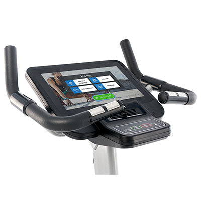 Spirit, CU800ENT Upright Bike, 78" x 28" x 67"