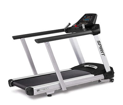 Spirit Spirit, CT800 Treadmill with Medical Handrails, 84" x 35" x 57"