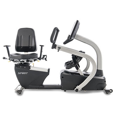 Spirit, CRS800S Recumbent Stepper, 73" x 23" x 34"