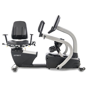 Spirit, CRS800S Recumbent Stepper, 73" x 23" x 34"