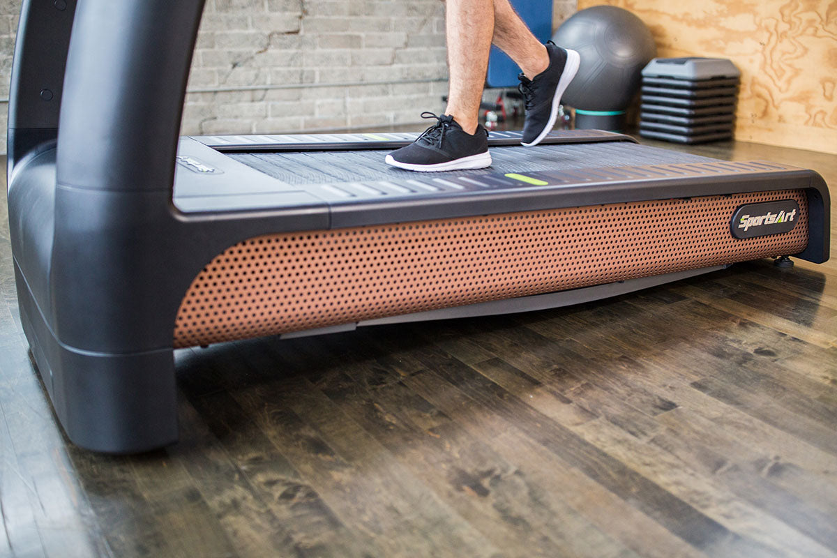 SportsArt, N685 Status Verde Eco-Natural Treadmill, Unmotorized