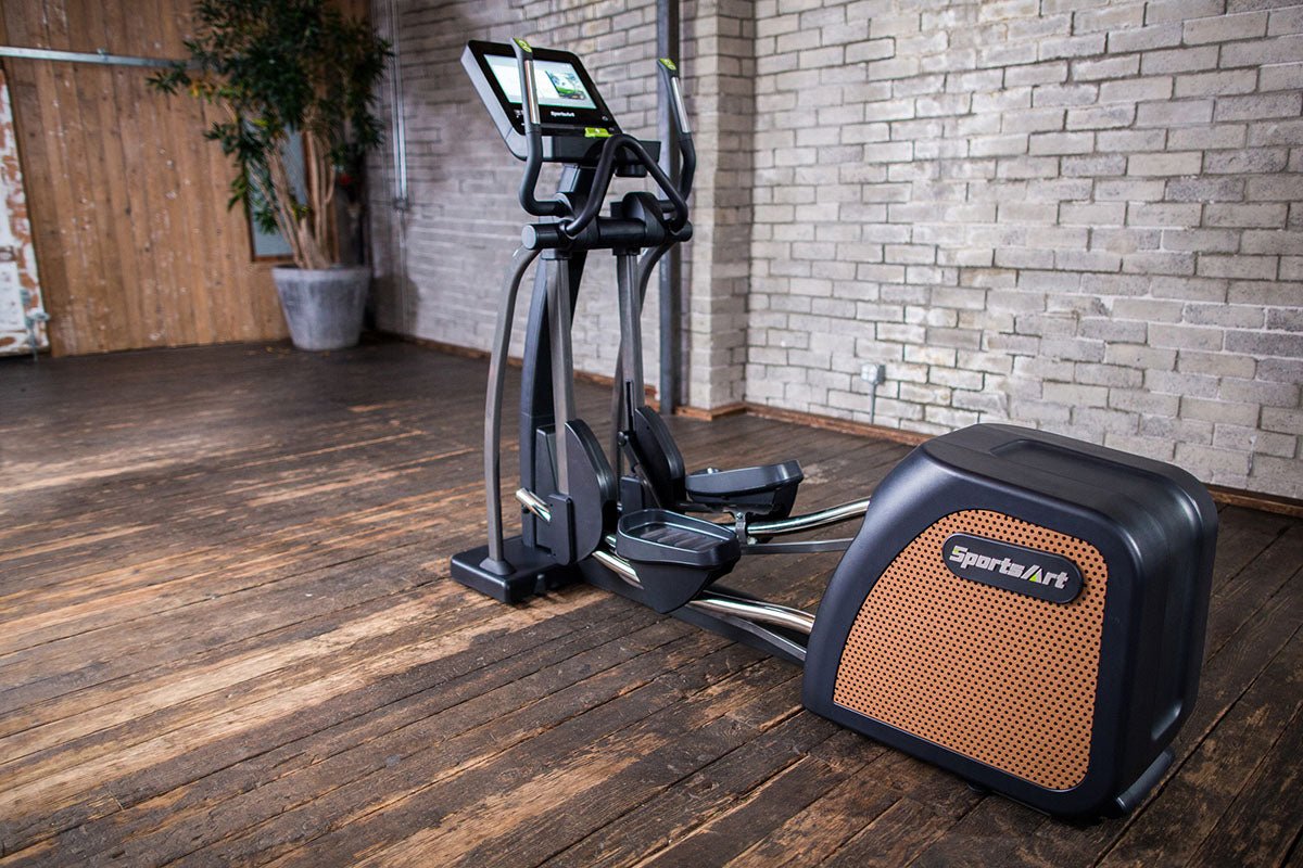 SportsArt E876 Status Elliptical with 16" Senza Touchscreen -  product_vendor - Peak Primal Wellness