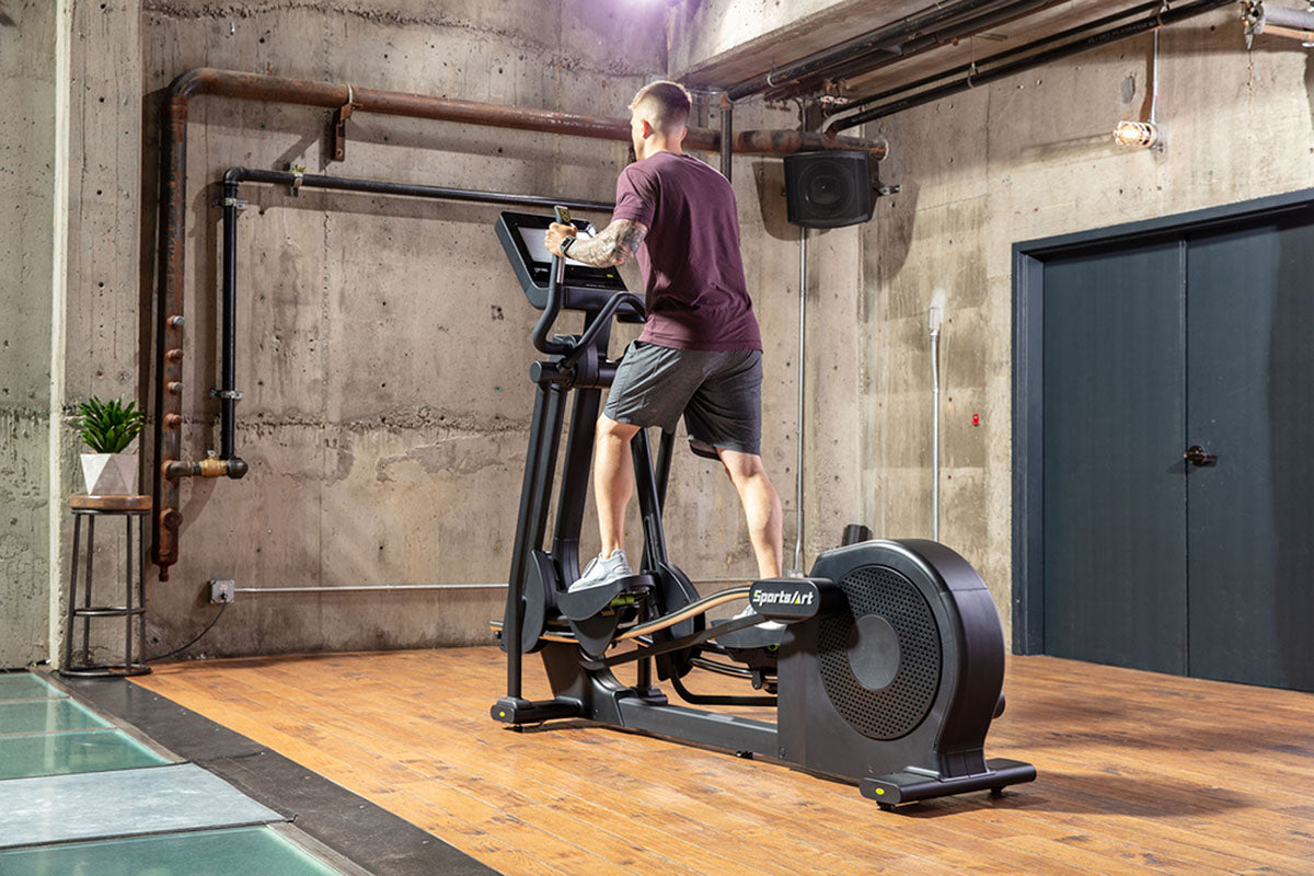 SportsArt, E874 Elite Elliptical, 13" Senza Touchscreen