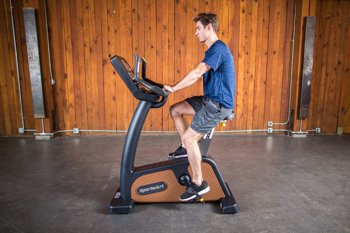 SportsArt C576U Status Eco-Natural Upright Cycle