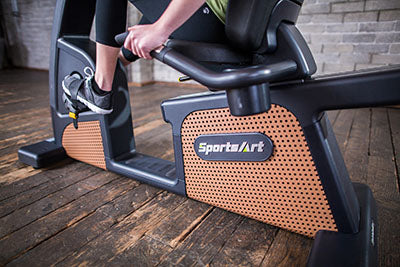 SportsArt, C576R Status Recumbent Cycle, 16" Senza Touchscreen