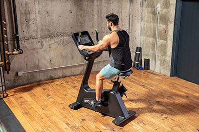 SportsArt, C574U Elite Upright Cycle, 13" Senza Touchscreen