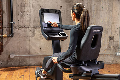 SportsArt, C574R Elite Recumbent Cycle, 13" Senza Touchscreen