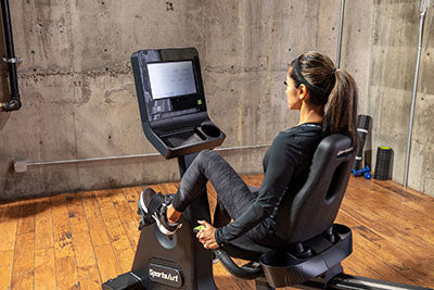 SportsArt, C574R Elite Recumbent Cycle, 13" Senza Touchscreen