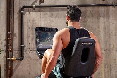 SportsArt, C574R Elite Recumbent Cycle, 13" Senza Touchscreen