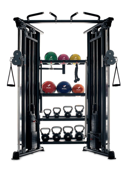 Inflight Fitness Dual-Stack Functional Trainer with Rear Shrouds