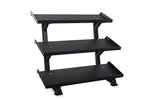Inflight Inflight Fitness, 54" 3-Tier Dumbbell Rack, Tray Style