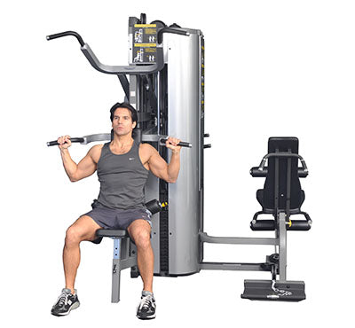 Inflight Fitness, Liberator Training System, Three Stacks, Four Stations, Full Shrouds