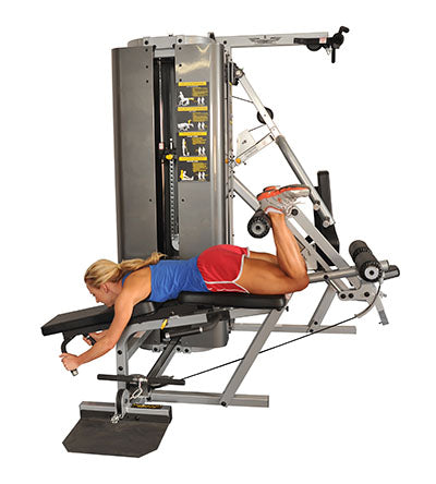Inflight Fitness, Vanguard Training System, Two Stacks, Three Stations, Full Shrouds