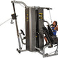 Inflight Fitness, Vanguard Training System, Three Stacks, Four Stations, Cable Column Option, Full Shrouds