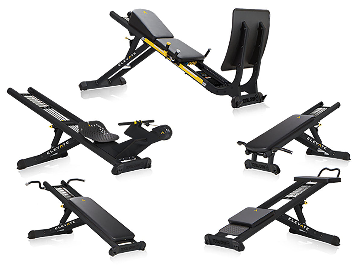 Total Gym Total Gym ELEVATE Circuit; 5-piece; Includes Jump, Pull-Up, Press, Row ADJ and Core ADJ