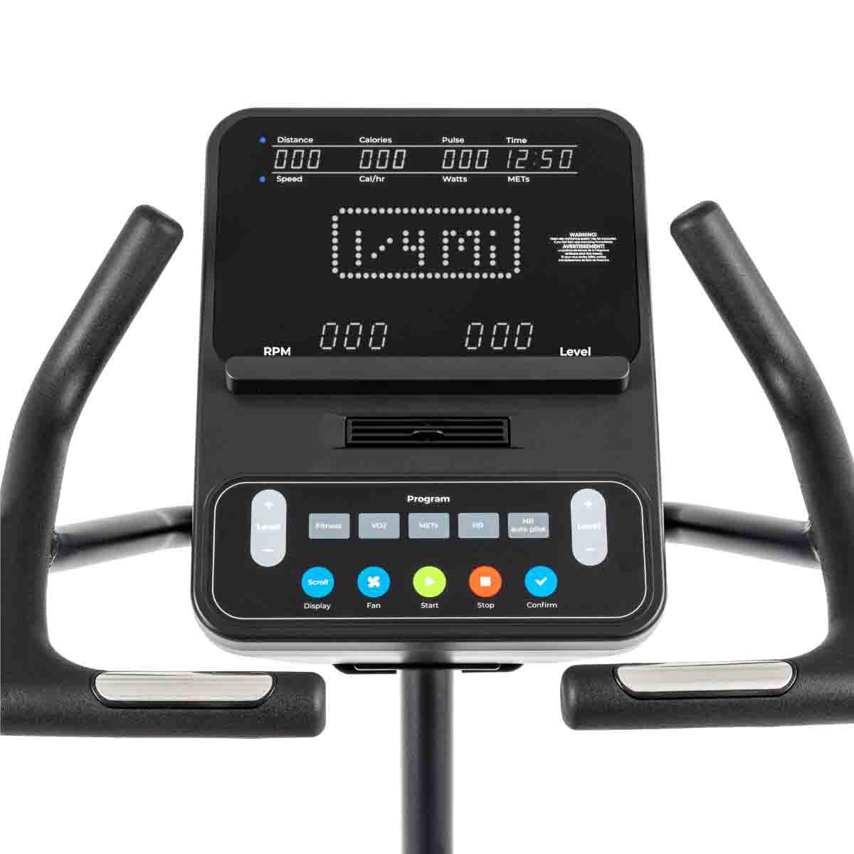 Spirit Rehab, 4.0U Upright Bike, 43" x 22" x 54"