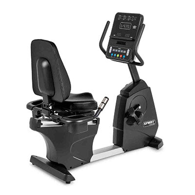 Spirit Spirit Rehab, 4.0R Recumbent Bike, 57" x 29" x 47"