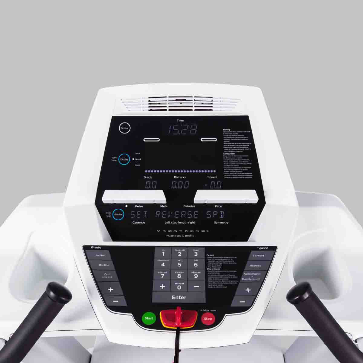Spirit Rehab, 7.0T Treadmill, 95" x 49" x 58"