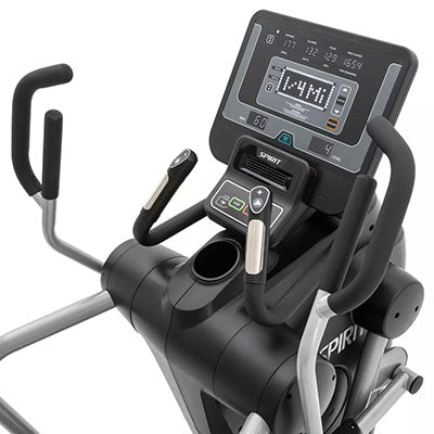 Spirit, CES880 Suspension Elliptical, 60" x 38" x 69"