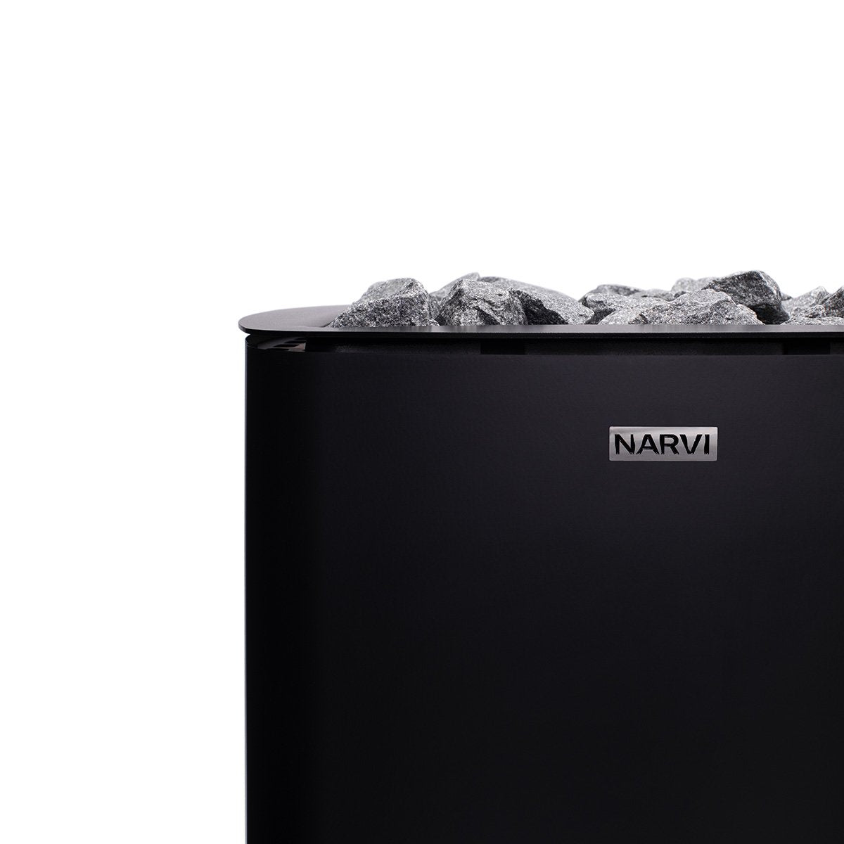 Narvi NC 20 Black 16kW Wood-Burning Sauna Heater - Durable Steel