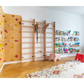 BenchK Series 1 111 + A204 Wooden Wall Bars For Kids Room