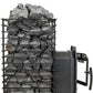Cozy Heat Quattro Thru-Wall 12kW  Sauna Stove - Wood-Burning Sauna Stove