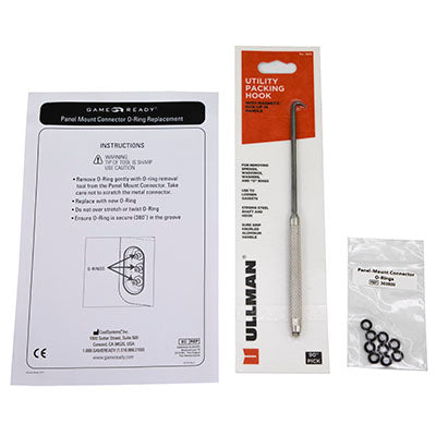 Game Ready Game Ready GRPro 2.1 Accessory - Panel Mount O-Ring Replacement Kit (Includes Tool & 9 O-Rings)