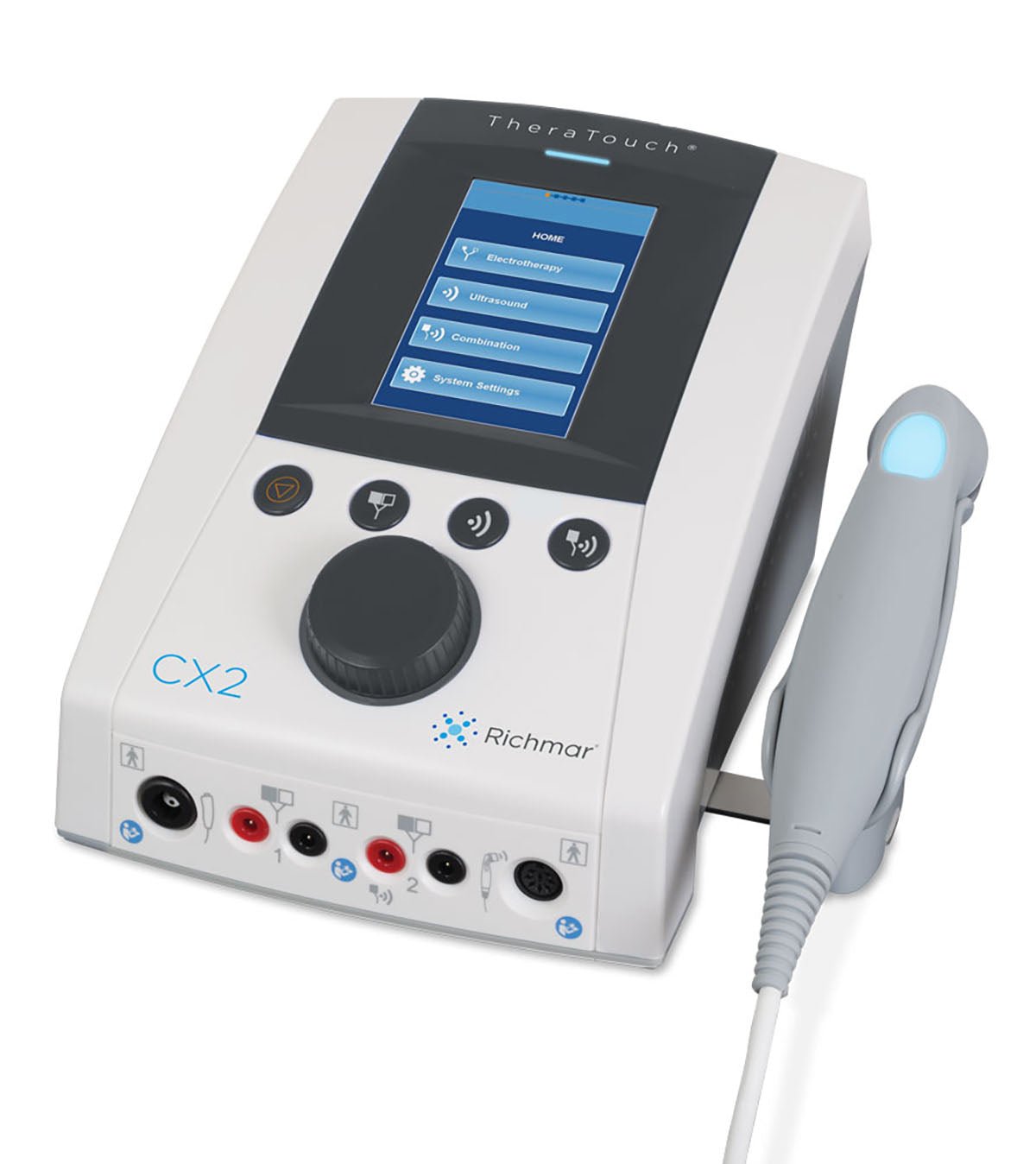 Richmar TheraTouch CX2 2-Channel Electrotherapy & Ultrasound Combination System -  product_vendor - Peak Primal Wellness